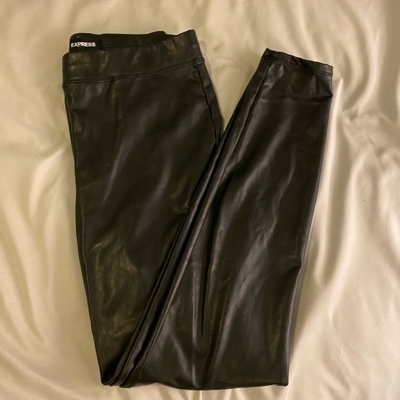 Express Pants - Leather express leggings